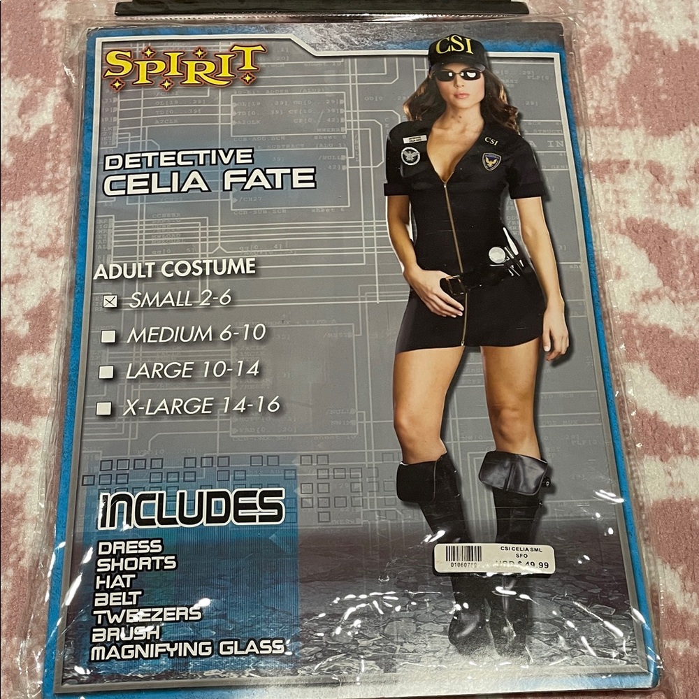 Spirit Detective Celia Fate Costume